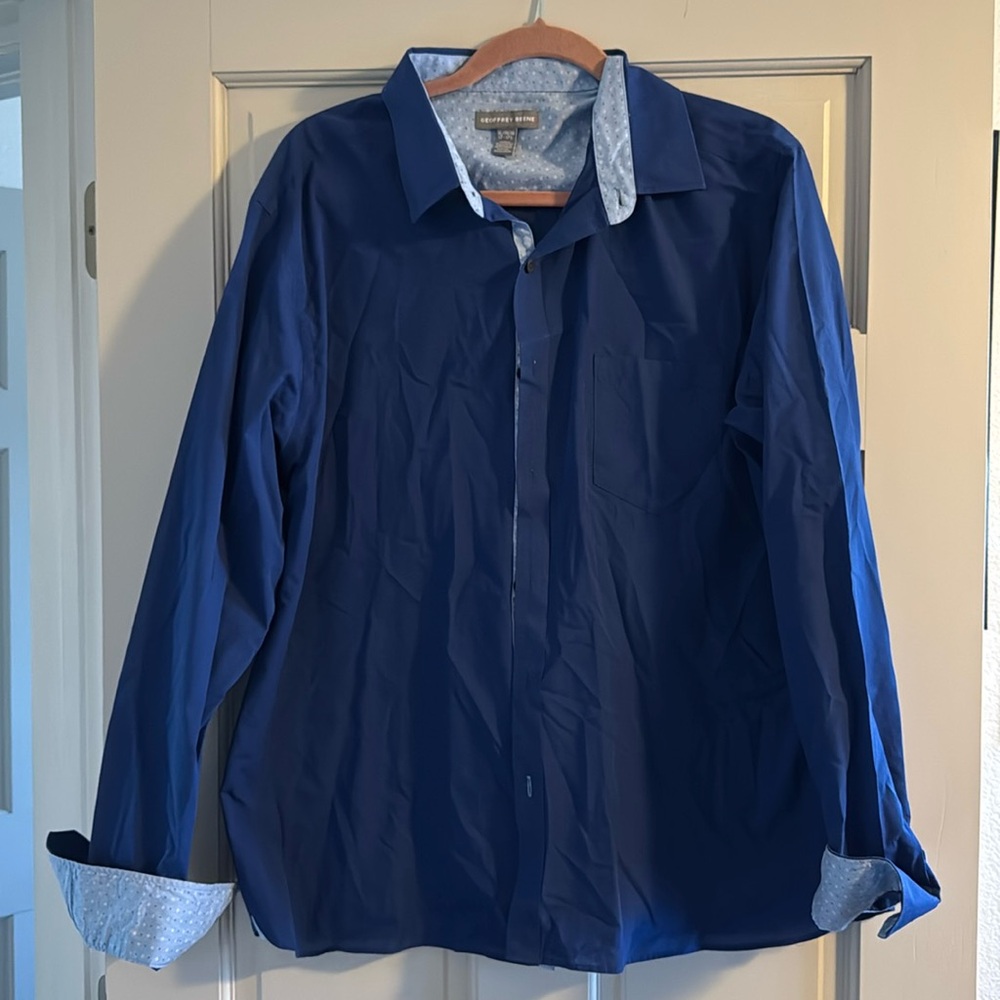 Geoffrey Beene Button Down Dress Shirt